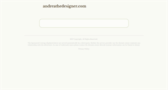 Desktop Screenshot of andreathedesigner.com